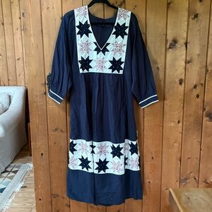 Madewell Quilt Detail Dress